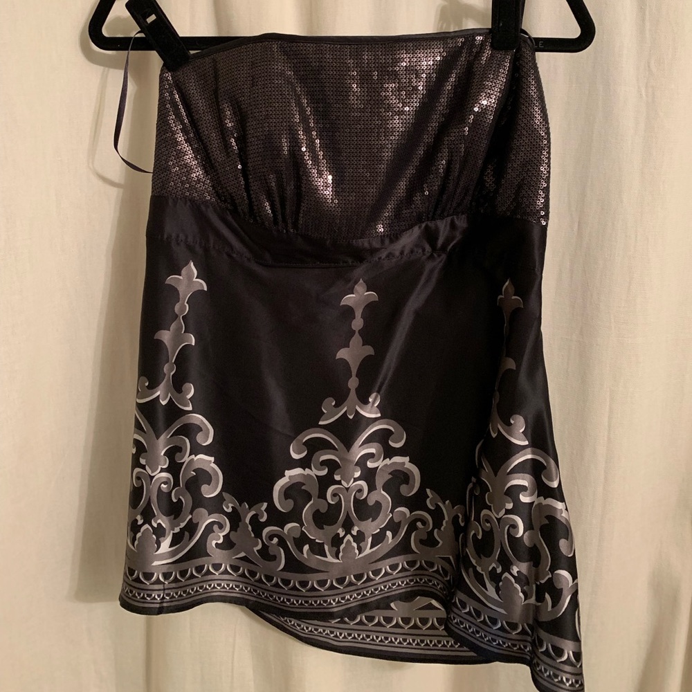White House Black Market Sequin Tube Top